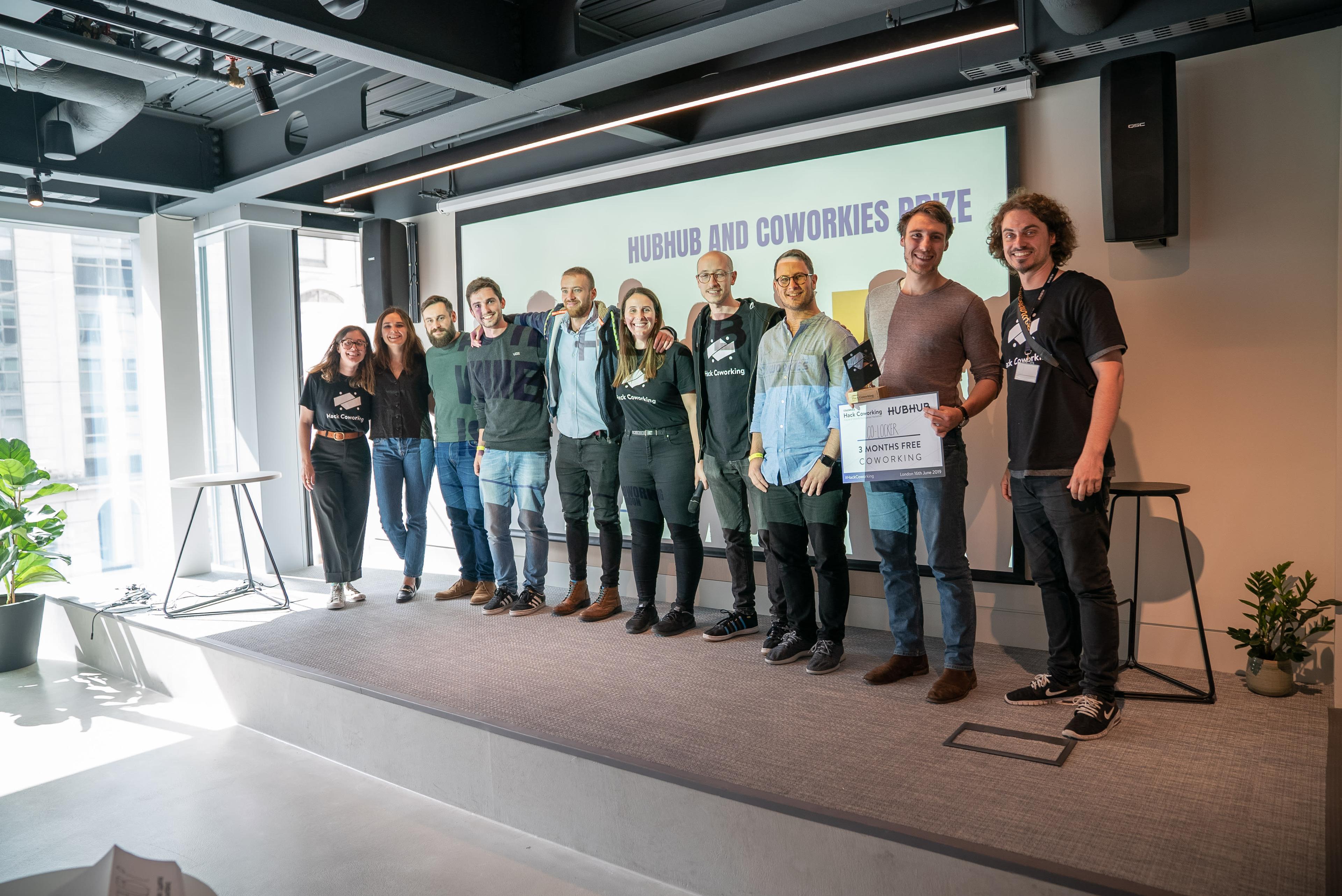 Hack Coworking London 2019 — presenting solutions for the future of workspaces